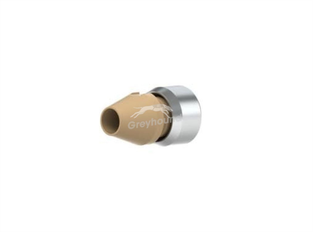 Picture of LiteTouch Ferrule PEEK with S/S Lock Ring 10-32 Coned, for 1/16" OD Tubing